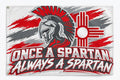 Once a Spartan, Always a Spartan Flag