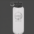 Custom Engraved 32oz. Water Bottle