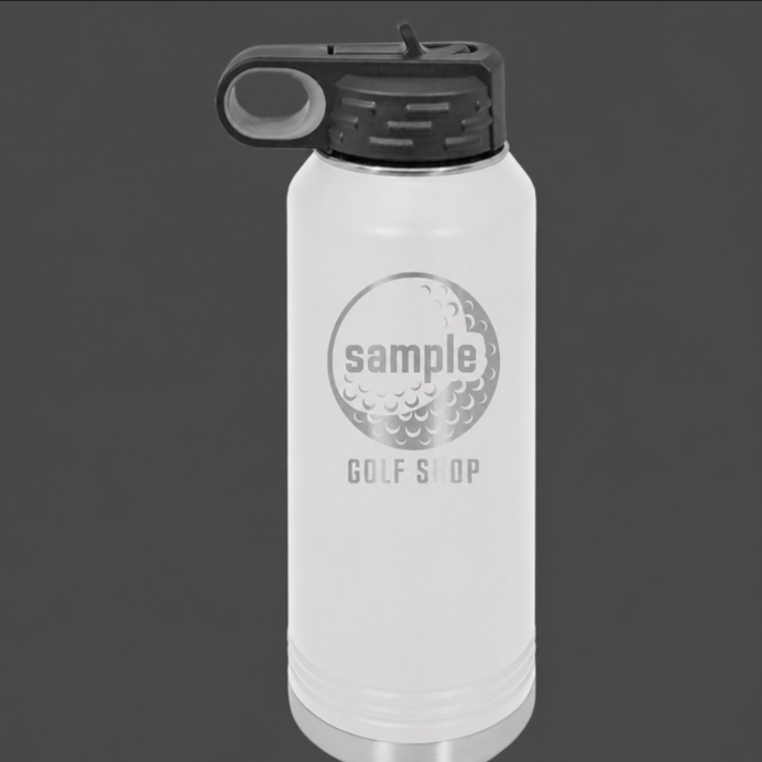Custom Engraved 32oz. Water Bottle