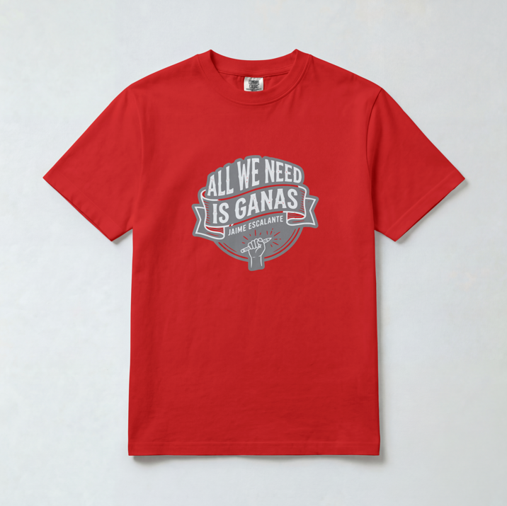"All we need is GANAS"
