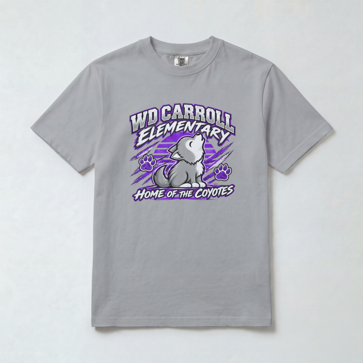 Carroll Elementary Coyotes - Spirit Short Sleeve