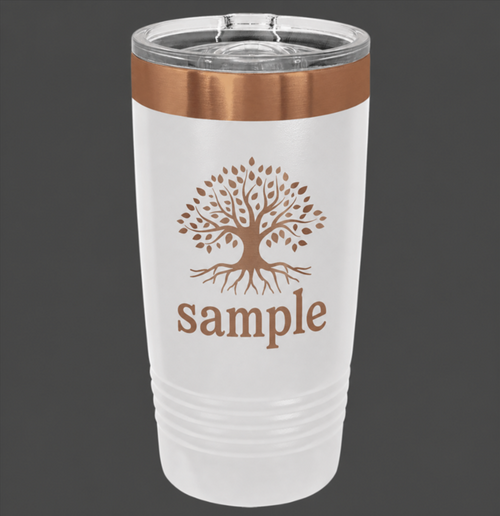 Custom Engraved 20oz. Tumbler with Slider Lid