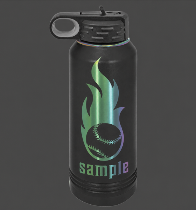 Custom Engraved 32oz. Water Bottle