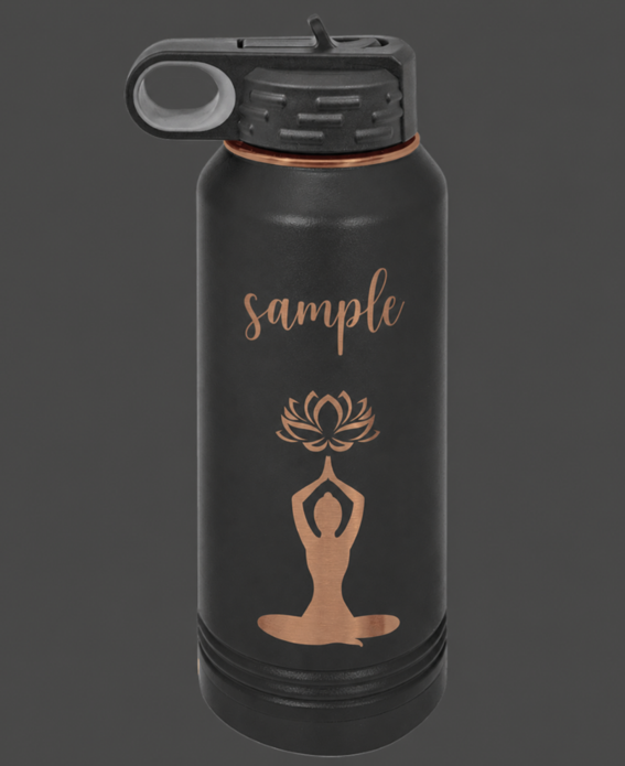 Custom Engraved 32oz. Water Bottle