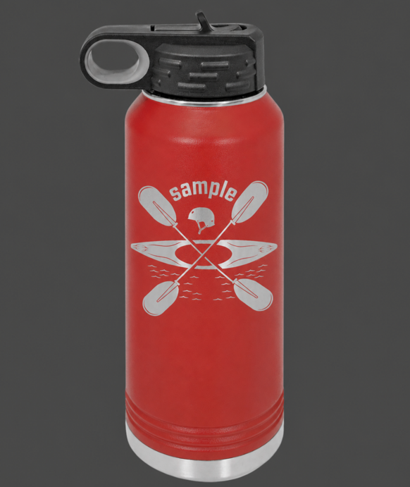 Custom Engraved 32oz. Water Bottle