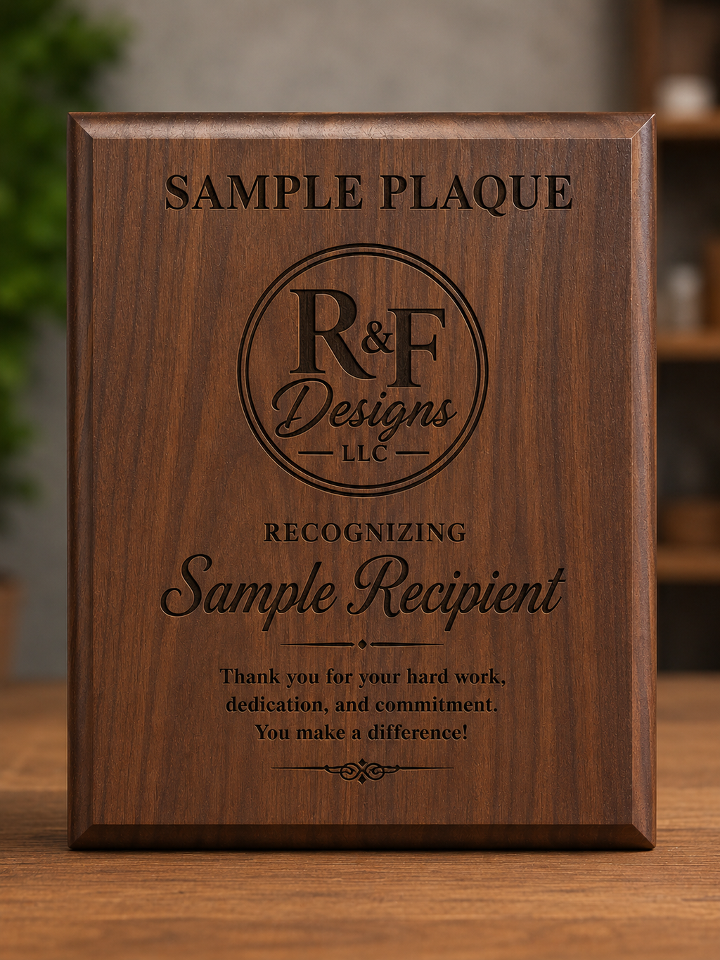 Custom Wood Plaques